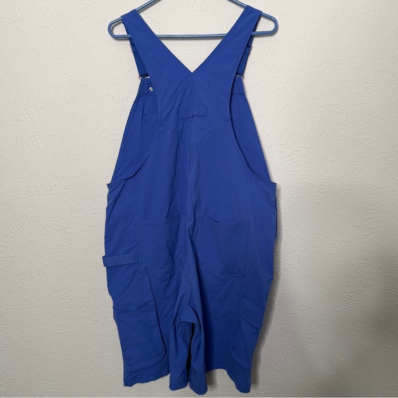Duluth Trading Co Blue Insulated Bib Overalls Size Large Workwear Winter - Picture 5 of 14